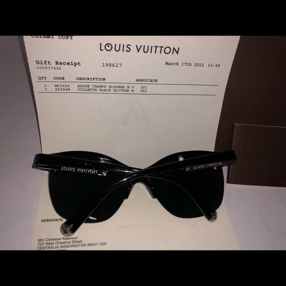 Louis Vuitton Violette Sunglasses - Picture 4 of 8